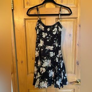 Aritzia Talula Floral Mini Skater Dress